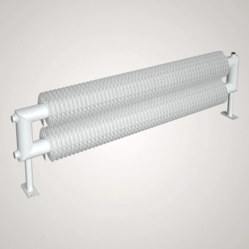 Akční Nabídka ISAN SPIRAL RAT2 radiátor na zem sněhově bílá (RAL 9016) 500/76x2,5x156 ZRAT276156050F01