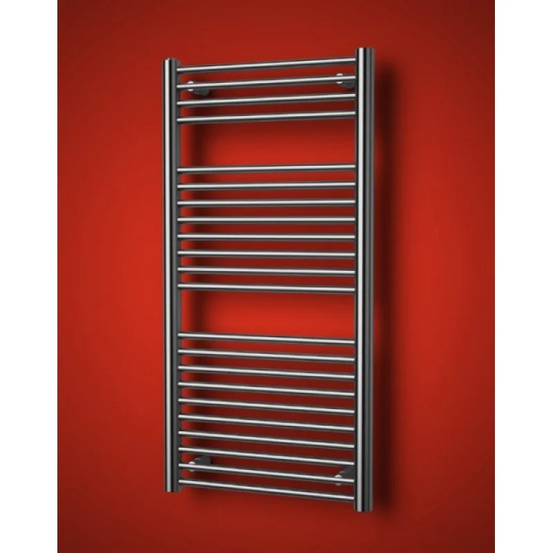 Akce ISAN PALMYRA INOX elektro designový, koupelnový radiátor 1765 / 600, kartáčovaná nerez