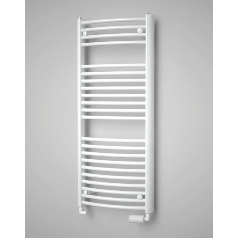 Akční Nabídka ISAN SPIRA RADIUS chrom designový radiátor 1180/600 DSPR 1180 0600 80