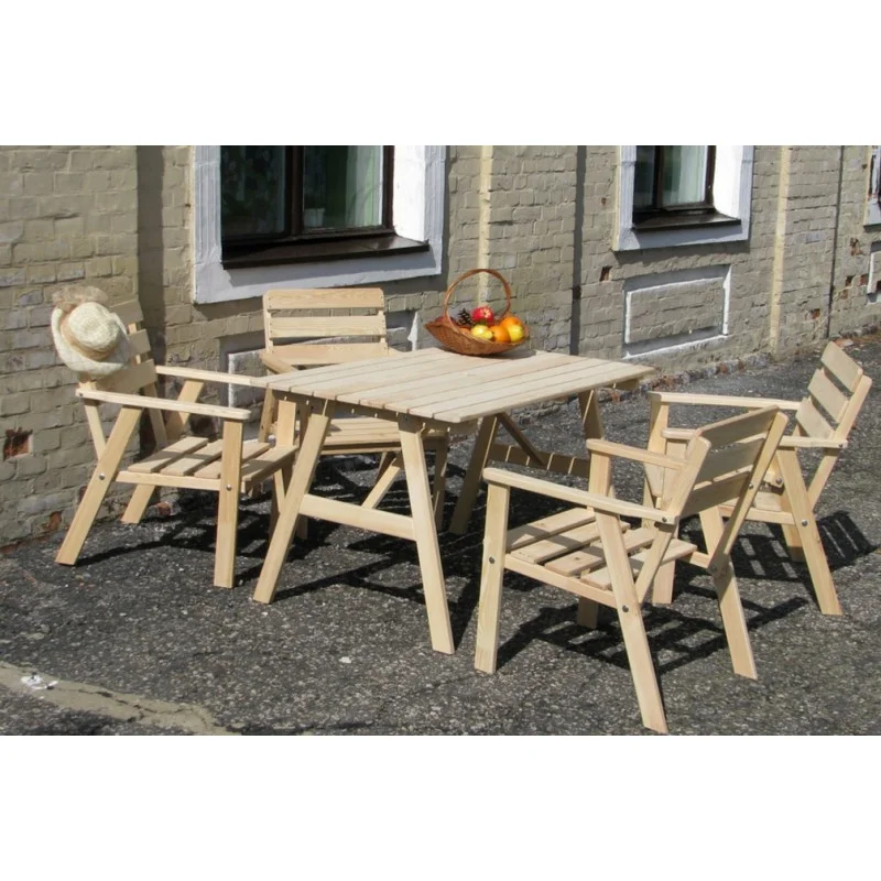Zahradní set SAHARA přírodní borovice 590563 Kup Teď