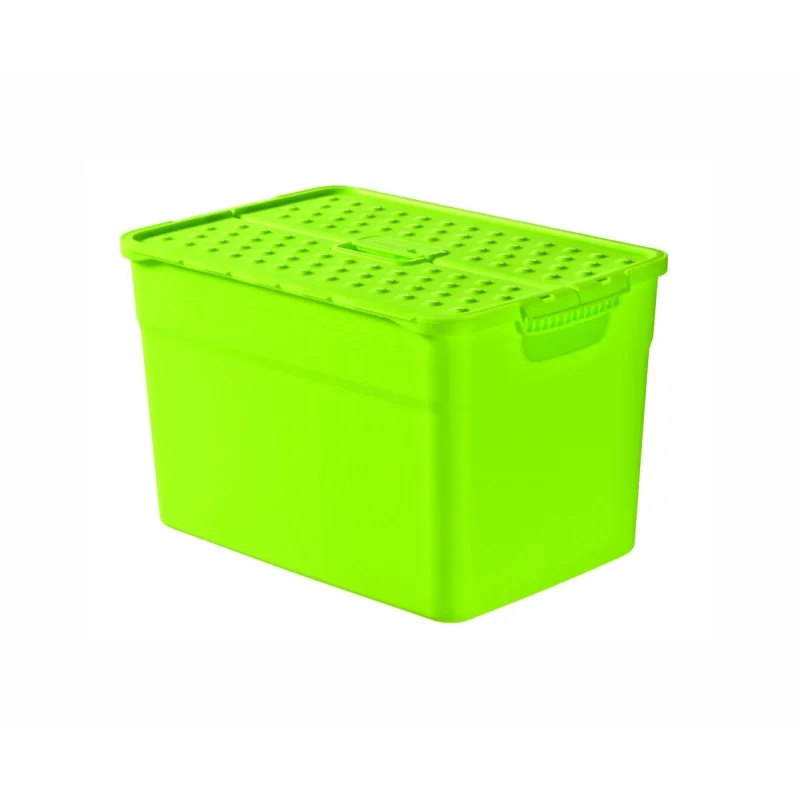 Akční Nabídka CURVER úložný box PIXXEL, 34,7 x 21, 3 x 23,5 cm, 12l, zelená 03564-598