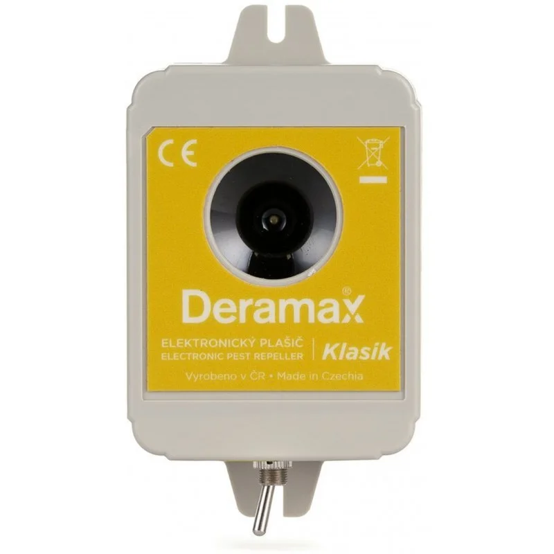 Zlevněný Deramax-Klasik Ultrazvukový odpuzovač - plašič kun a hlodavců 0400