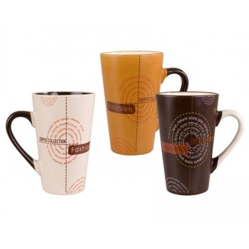 Akce BANQUET hrnek Coffee collection 3 assorted 60KRSCD0074