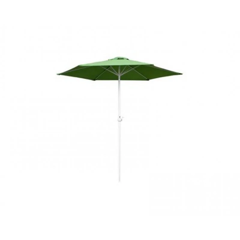 Aktuální HAPPY GREEN Slunečník s kličkou 230 cm světle zelená, 50EAU003ALG