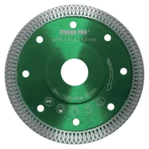 Značkový Kotouč diamantový řezný turbo, extra tenký 125x22,2mm STREND PRO INDUSTRIAL