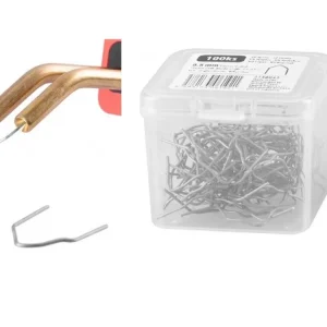 Značkový STREND PRO spona - vnitřní úhel 0,8mm - pro svářečku plastů, 100 ks