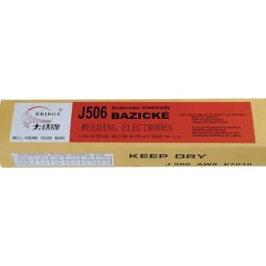 Značkový Elektrody bazické 2,0mm J506 balení v krabici 2,5kg