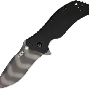 Zero Tolerance asistovaný zavírací nůž G-10 ČERNÝ / TIGER STRIPE ZT-0350TS Finální Výprodej
