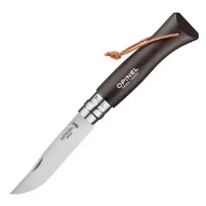Aktuální Opinel VRI N°08 Inox Trekking Tmavě hnědá 002211