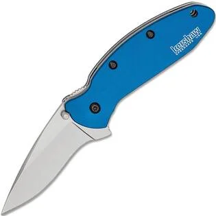 Zlevněný KERSHAW Ken Onion SCALLION asistovaný flipper nůž, námořnická modrá K-1620NB
