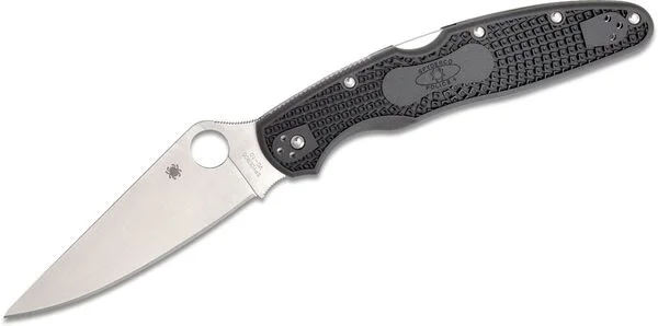 Značkový Spyderco Police Model 4 Lightweight Black C07PBK4