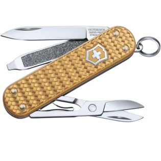 Zlevněný VICTORINOX Classic SD Precious Alox, Mosazná Zlatá 0.6221.408G