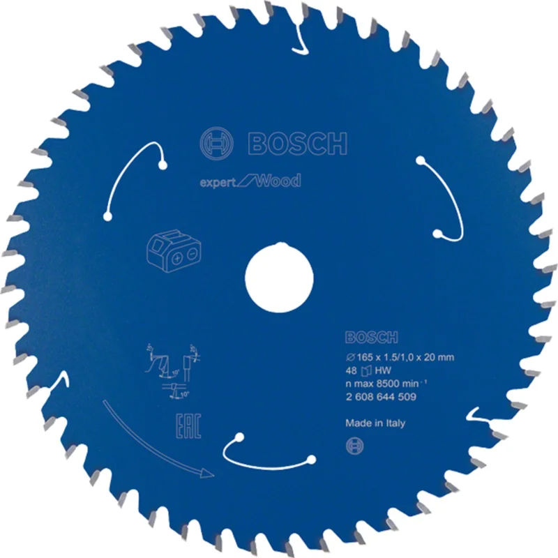 Značkový Pilový kotouč Bosch Expert for Wood 165 mm 48T 2608644509