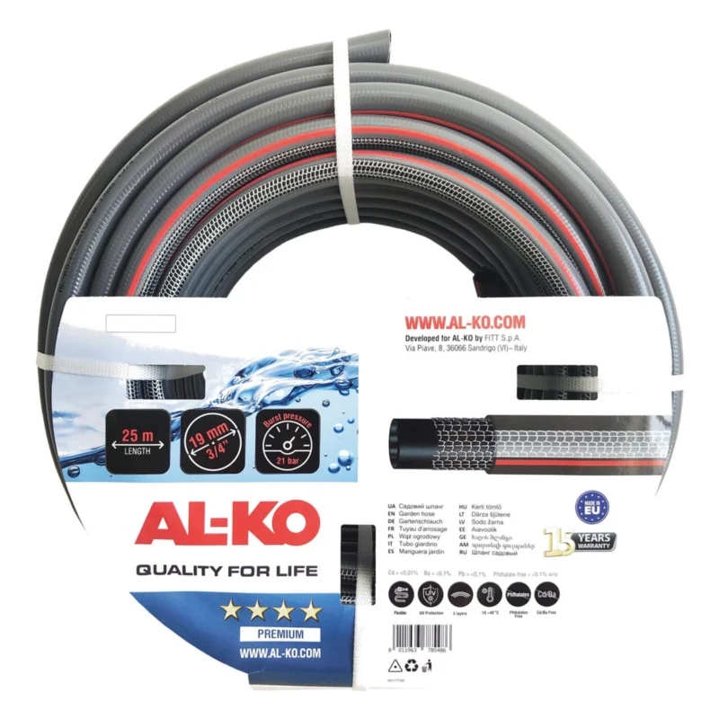 Zahradní hadice AL-KO PREMIUM 3/4" 25 m 113957 Omezená Nabídka