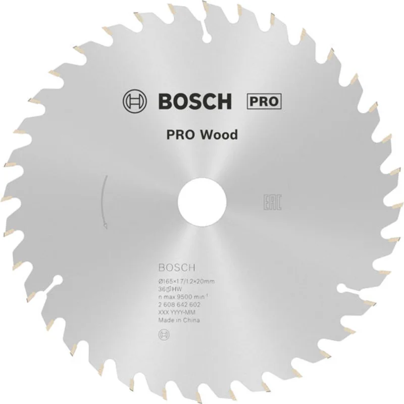 Značkový Pilový kotouč Bosch PRO Wood 165 mm 36T 2608642602