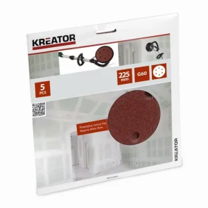 5x Brusný papír Kreator 225 mm G60 KRT232004 Nejprodávanější