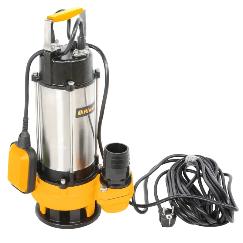 Akční Cena Kalové čerpadlo do septiku s volným průtokem Riwall PRO RESP 750 INOX