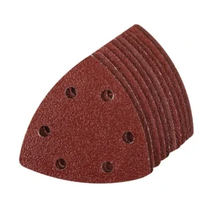 Akční Cena Brusný papír 90mm pro Delta brusky, perforovaný, suchý zip, 10ks - zrnitost 60