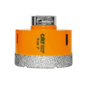 Zlevněný CMT C552 FASTX4 Diamantová vrtací korunka - D76x35 L45