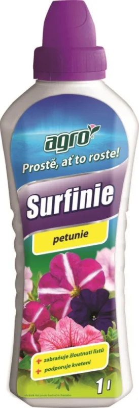 AGRO Kapalné hnojivo pro Surfinie 1L Pouze Dnes