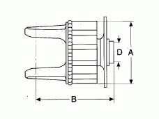 Značkový La Magdalena 92-35 Spojka volnoběžná RL 1 300 Nm 1 3/8" Z=6