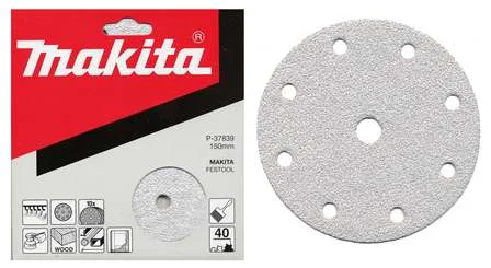 Akční Nabídka Makita P-37895 brusný papír 150 mm, zrnitost 180, 10ks